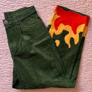 OOAK FBC Flame Corduroys